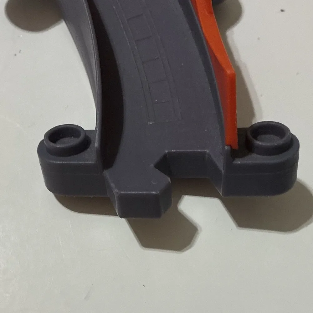 TOMY Chuggington StackTrack Curved Track Orange Guard Rail Replacement Part OEM